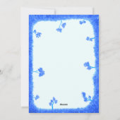 Happy Birthday greeting cards Blue Clouds Hands Feestdagenkaart (Achterkant)