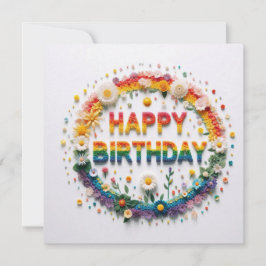 Happy Birthday Greeting Cards Feestdagenkaart