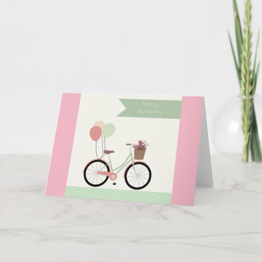 Happy Birthday Greeting Kaart (Voorkant)