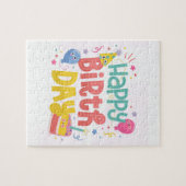 Happy Birthday Greeting Legpuzzel (Horizontaal)