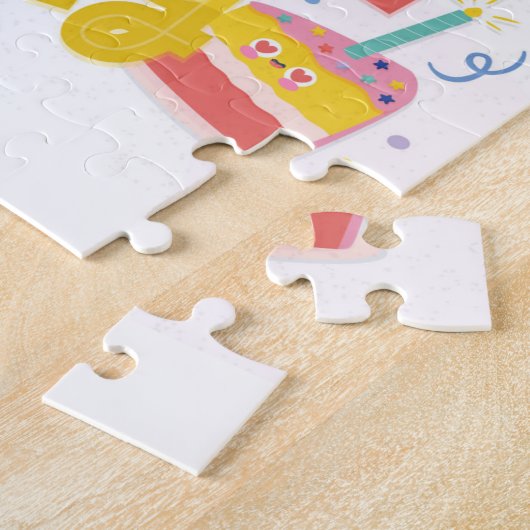Happy Birthday Greeting Legpuzzel (Zijkant)