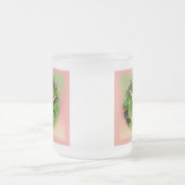 Happy Birthday Greeting Tiger Swallowtail Butterfl Matglas Koffiemok (Center)