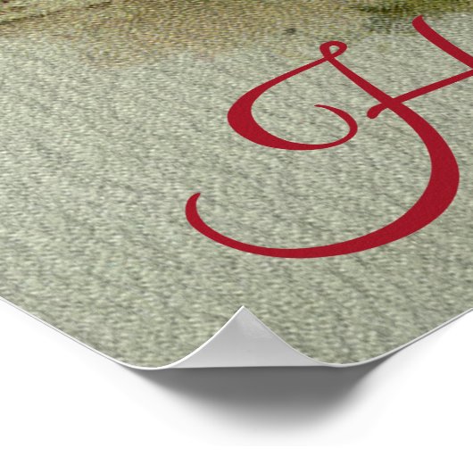 Happy Birthday Greetings Cane corso Poster (Hoek)