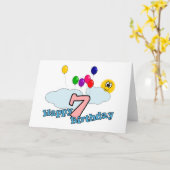 Happy Birthday Greetings Card Kaart (Gele Bloem)