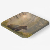 Happy Birthday Grizzly Beer Papieren Bordje (Gebogen)