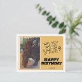  HAPPY BIRTHDAY GROET BRIEFKAART (Staand voorkant)