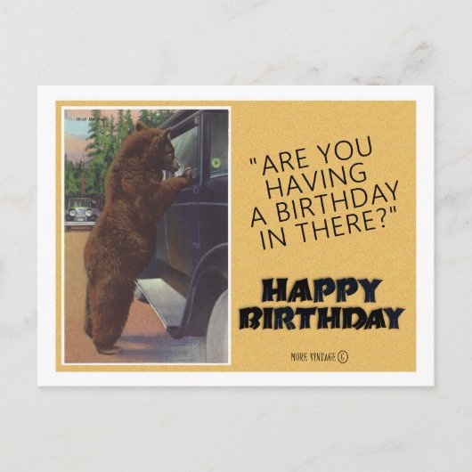  HAPPY BIRTHDAY GROET BRIEFKAART (Voorkant)