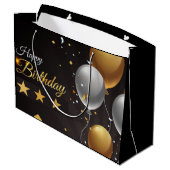 Happy Birthday Groot Cadeauzakje (Achterkant Gekanteld)