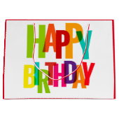 Happy Birthday Groot Cadeauzakje (Voorkant)