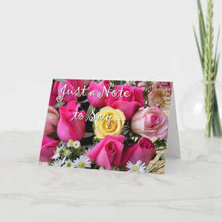 Happy Birthday Grote tekst Kaart