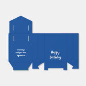 Happy Birthday-gunstige box Bedankdoosjes (Uitgevouwen)