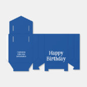 Happy Birthday-gunstige box Bedankdoosjes (Uitgevouwen)