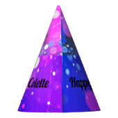 Happy Birthday Gymnastiek Gepersonaliseerd Party P Feesthoedjes (Achterkant)