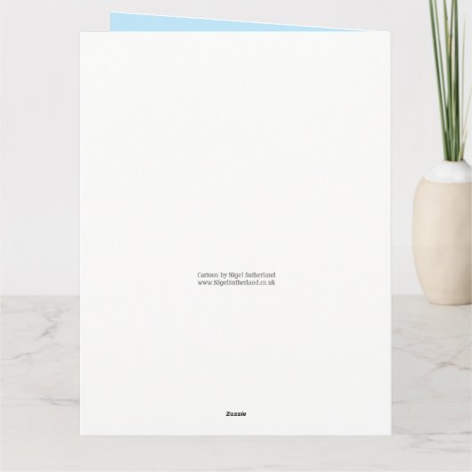 Happy Birthday Hairdresser of Barber Kaart (Achterkant)