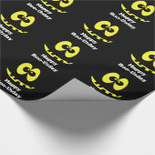 Happy Birthday Halloween Gift Wrap Cadeaupapier (Hoek)