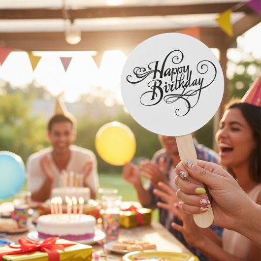 Happy Birthday Handwaaier