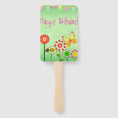 Happy Birthday Handwaaier (Achterkant)