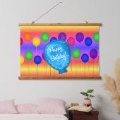 Happy Birthday!!  Hangend Wandkleed (Slaapkamer)