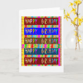 HAPPY BIRTHDAY HappyBirthday Kaarten ReturnGIFTS (Gele Bloem)