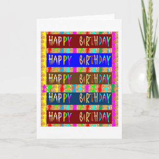 HAPPY BIRTHDAY HappyBirthday Kaarten ReturnGIFTS