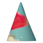 Happy Birthday Heart-ballonnen Feesthoedjes (Rechts)