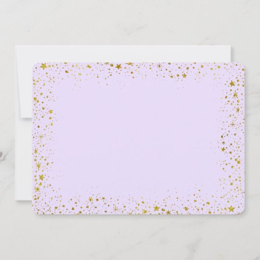 Happy Birthday Heart Constellation en Sterren Kaar Kaart (Achterkant)