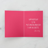 Happy Birthday Heart voor hem Feestdagen Kaart (Binnen)