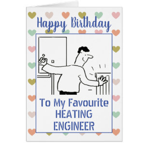 Happy Birthday Heating Engineer