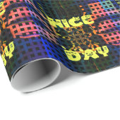 Happy Birthday heeft een fijne dag Cadeaupapier (Rol Hoek)