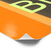 Happy Birthday heeft een mooie dag en een betere a Perfect Poster (Hoek)