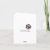 Happy Birthday Hete Luchtballon Vogelnest Kaart (Achterkant)