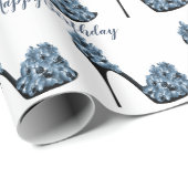 Happy Birthday High Hiel Shoes Cadeaupapier (Rol Hoek)