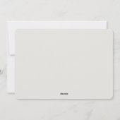 Happy Birthday Holiday Card Feestdagenkaart (Achterkant)