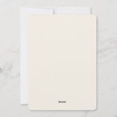 Happy Birthday Holiday Card Feestdagenkaart (Achterkant)