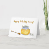 Happy Birthday Honey Pot Kaart (Voorkant)