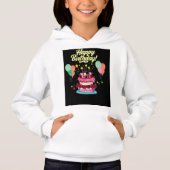 " Happy Birthday" hoodies (Voorkant)