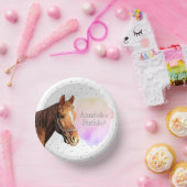 Happy Birthday Horse Back Riding  Animal Kind Papieren Kommen (Feest)