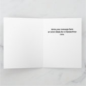 Happy Birthday Hot Roze Extra Grote Kaart (Binnen)