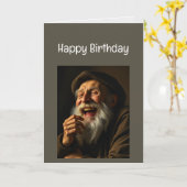 Happy Birthday houdt niet van een Fancy Kaart (Gele Bloem)