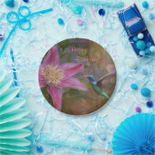 Happy Birthday Hummingbird Papieren Bordje (Feest)