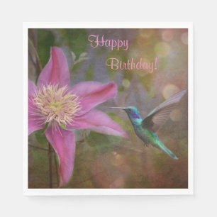 Happy Birthday Hummingbird Servet