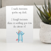 Happy Birthday Humor Dad Funny Kaart