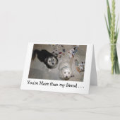 Happy Birthday humor - puppyvrienden Kaart (Voorkant)