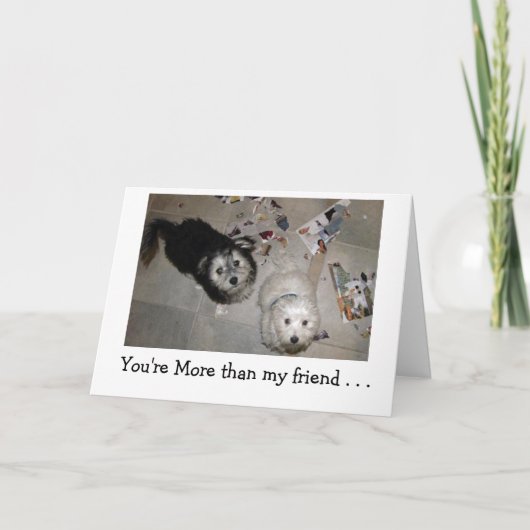 Happy Birthday humor - puppyvrienden Kaart (Voorkant)