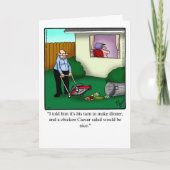 Happy Birthday Humor Wenskaart voor haar Kaart (Voorkant)