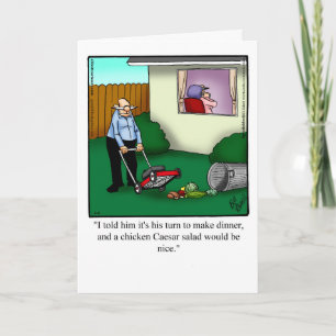 Happy Birthday Humor Wenskaart voor haar Kaart