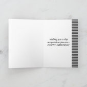 Happy Birthday Husband Kaart (Binnen)