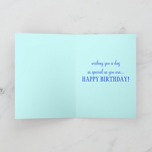 Happy Birthday Husband-kaart Kaart (Binnen)