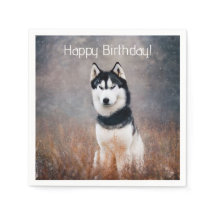 Happy Birthday Husky