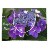 Happy Birthday Hydrangea Blossom Groot Cadeauzakje (Voorkant)